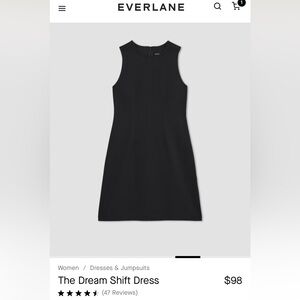 Everlane The Dream Shift Dress
